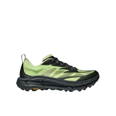 Hoka OneOne越野跑鞋男款轻量透明鞋面Vibram大底速干耐磨运动鞋