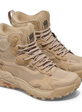 代购Vans MTE Crestline GTX 男女中帮防水户外越野徒步登山鞋