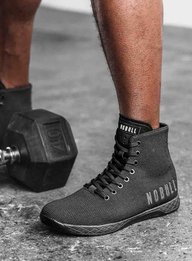 代购Nobull Outwork High-Top 男女中帮专业综合训练鞋举重深蹲