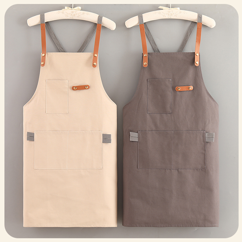 餐饮厨房专用防水围裙男女防油污工作服肩带款围腰超市奶茶店上班,家庭/个人清洁工具,围裙,淘宝优惠券,粉丝福利购,淘宝优惠卷