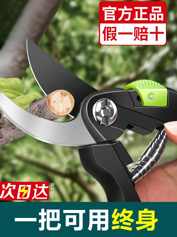 新款果树修剪刀剪树枝专用剪刀花卉家用园林剪子剪粗枝省力花木剪
