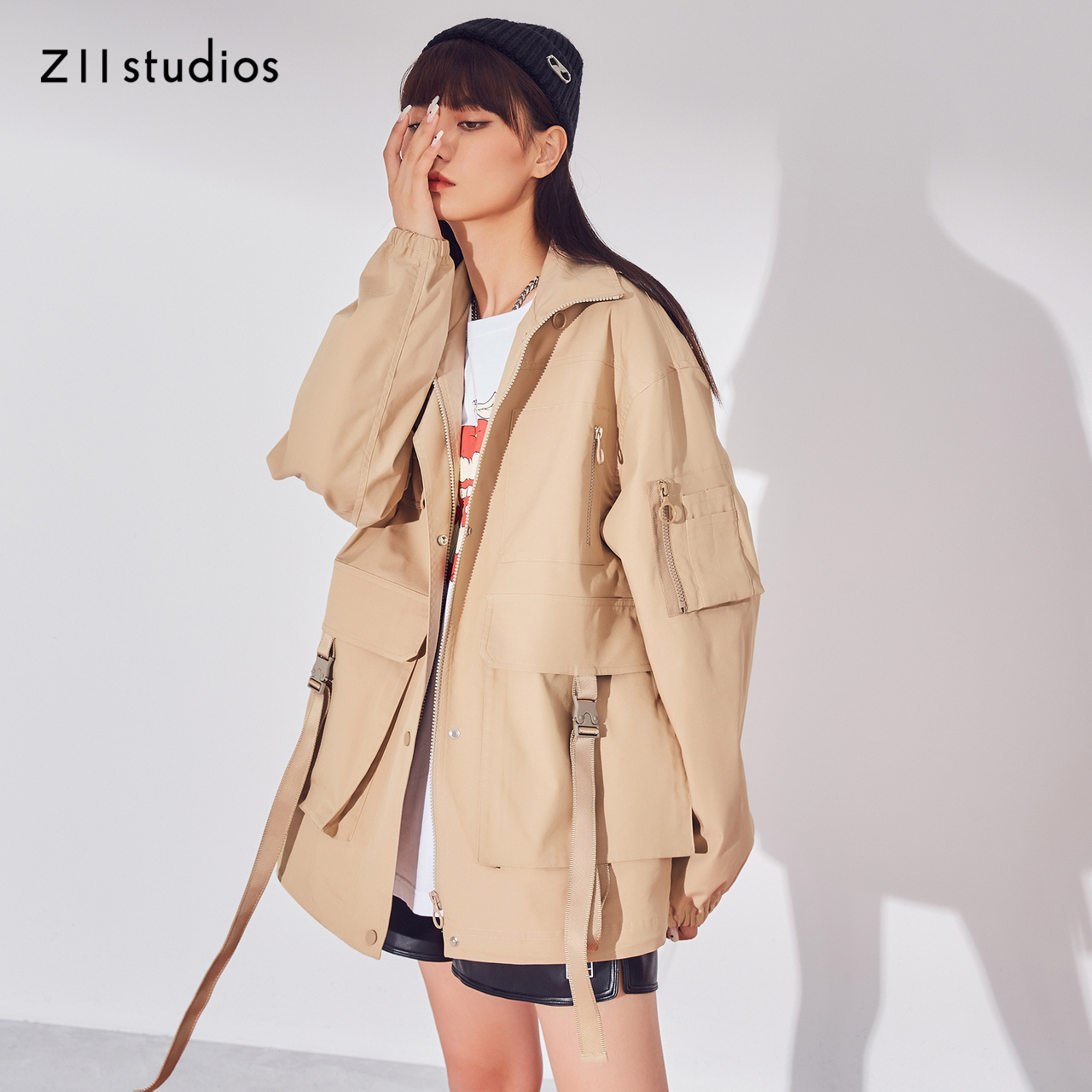 Z11女装春季新款印花织