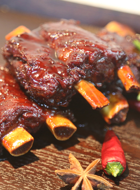 周庄特产万三蹄无锡酱排骨肉类熟食即食小吃休闲食品红烧卤味零食