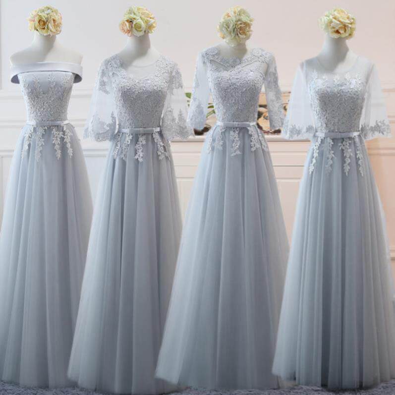 结婚小礼服长款伴娘服姐妹团礼服韩版时尚衣服圆领收腰美丽小清新在类目 女装/女士精品, 婚纱/旗袍/礼服, 礼服/晚装中 - 来自Buy2taobao.com提供专业的淘宝代购服务