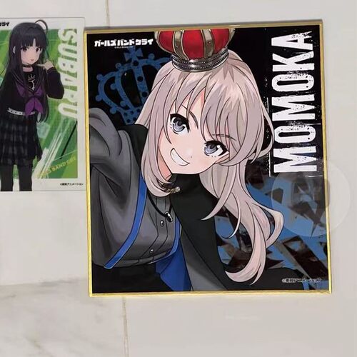 少女乐团呐喊吧河原木桃香MOMOKA王冠色纸全新现货限定周边收藏