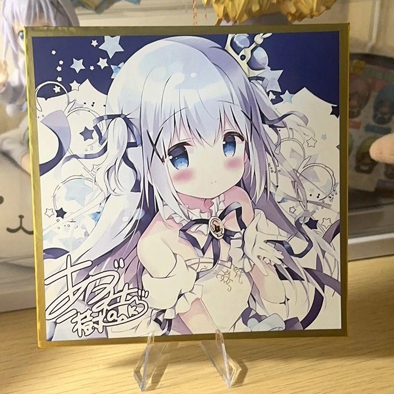 星恋闪烁群云空羽鸣濑川凪织纸珠希花花见咲良限定特典签名色纸