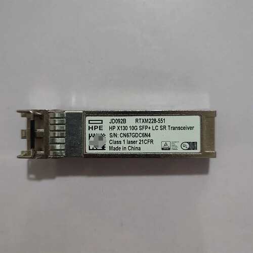维修JD092B E X130 10G SFP+ LC SR议价