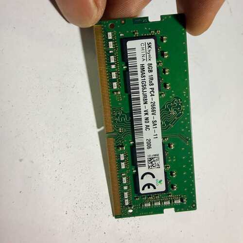 维修SK海力士8GB DDR4 2666MHz记本条，型号议价