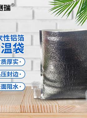 安赛瑞一次性铝箔保温袋加厚铝箔保温袋30×25cm(100个装)23604