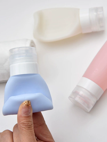 Косметическая бутылка для путешествий, силиконовый комплект, шампунь, молочко, лосьон, портативный герметический гель для душа