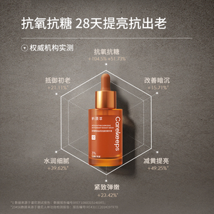 科颜萃双抗精华液提亮抗初老虾青素减去黄抗氧化