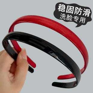 红色发卡发箍女2025新款 高级感洗脸专用压碎发夹头箍女士头发夹子