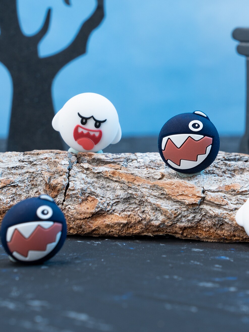 NINTENDO 스위치 로커 캡 OLED 게임 콘솔 키 캡 로커 커버 NS MARIO GHOST WOOFOW