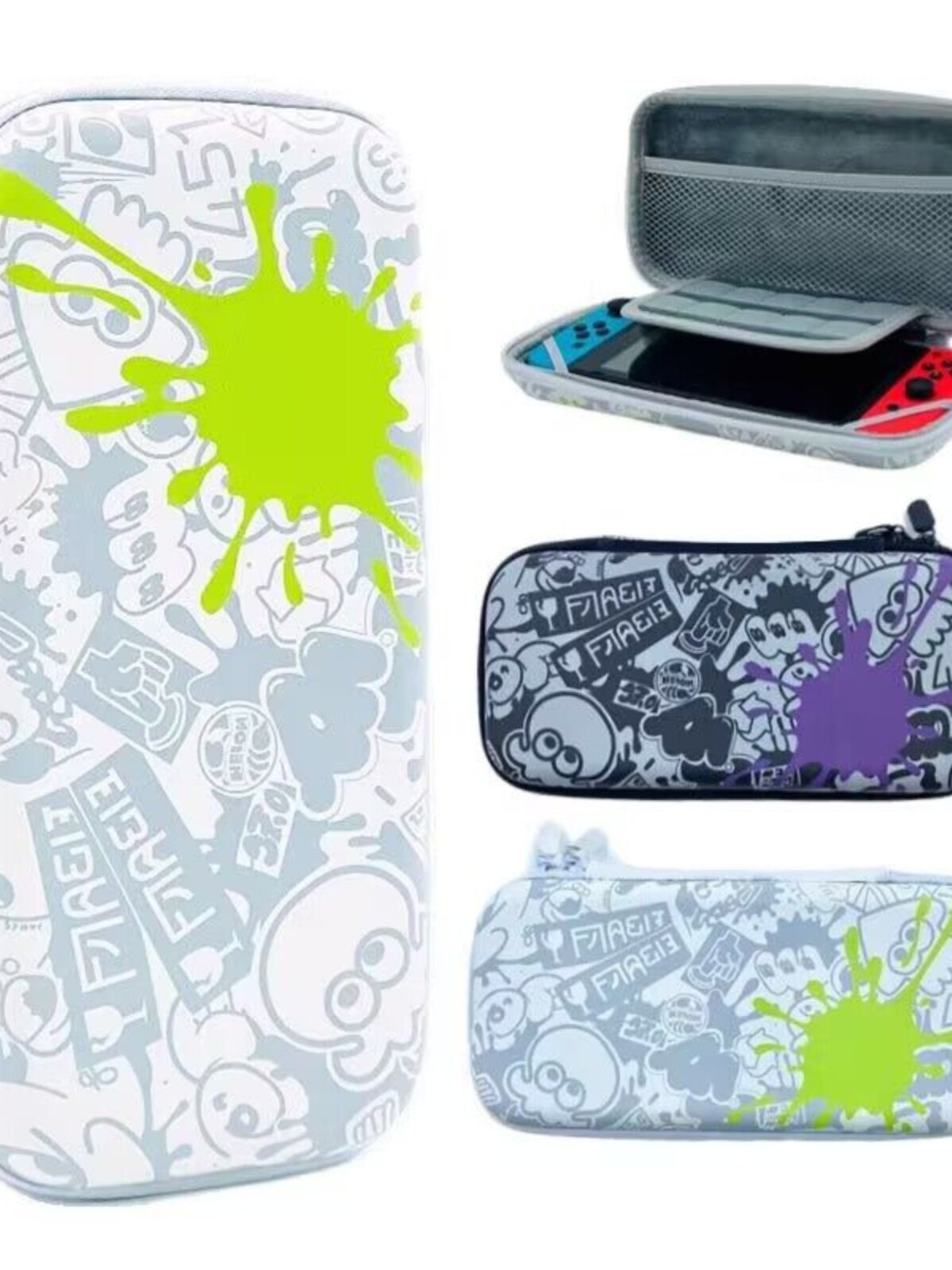 SPLATOON 3 SPLATOON 3 한정 테마 스위치 보관 가방 OLED 콘솔 게임 콘솔 보관