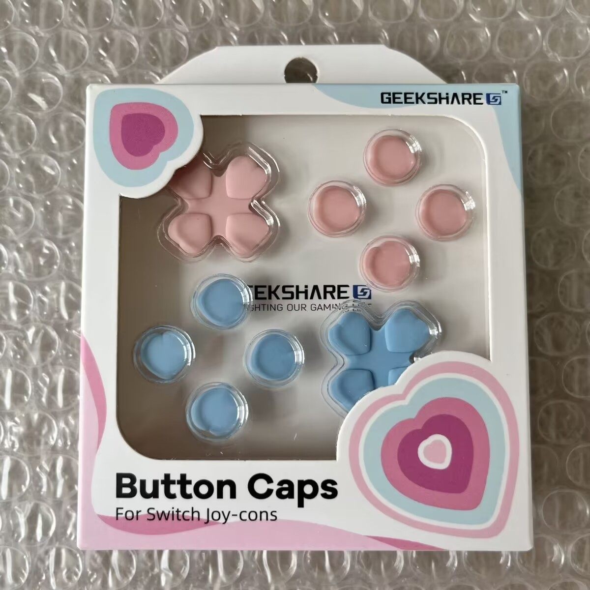 닌텐도 스위치 고양이 발톱 러브 버튼 스티커 NS 방향 키 컬러 스티커 로커 캡 보호 액세서리가 정말 필요합니다