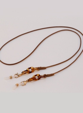 眼镜链条女挂脖高级复古太阳眼睛防丢口罩挂绳墨镜带子男