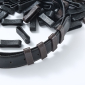 腰带尾部固定环男士 皮环扣戒子裤 带男士 腰带尾部环