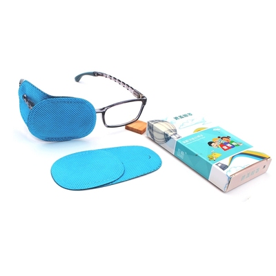散光盖布儿童弱视斜视单眼镜遮贴眼罩弱势纠正可爱远视遮布眼睛幼