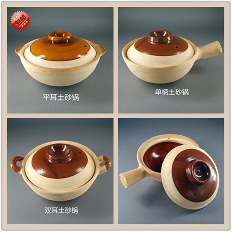 Casserole Claypot Casserole Braised chicken Guangdong Pottery clay Soup household old-fashioned trumpet High temperature resistance The cooker Largein the Kitchen/Cooking utensils , Cooking utensils , Cookware/Pot/Kettle , Casserole/Kamameshi  category - from Buy2taobao.com to provide professional Taobao agent buy service