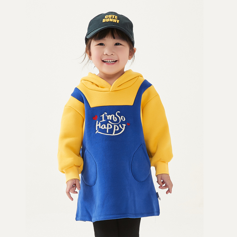 女童2023女宝宝洋气秋装上衣卫衣