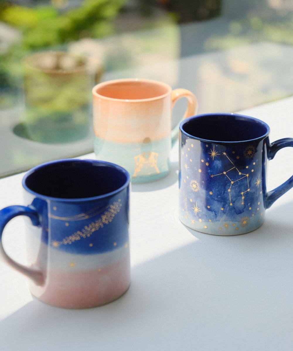 日本采购afternoon tea 星空杯 陶瓷马克杯 礼物礼盒生日礼物