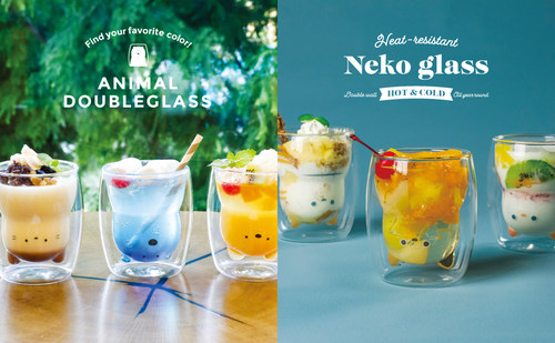 CB JAPAN 耐热玻璃杯 270ml 小狗 UCA家用办公室直饮杯可爱