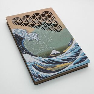 日本限定浮世绘雕刻御朱印贴直书朱印本48页生日礼物180×120mm