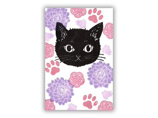 日本重藏神社限定御朱印贴黑猫刺绣朱印帐朱印本生日礼物