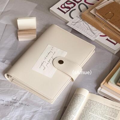 25款A5按扣活页本手帐本笔记本记事本samue杉友