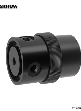 Barrow黑色 水冷国产D5全覆盖水泵套装PWM调速18W水泵SPG40A-X