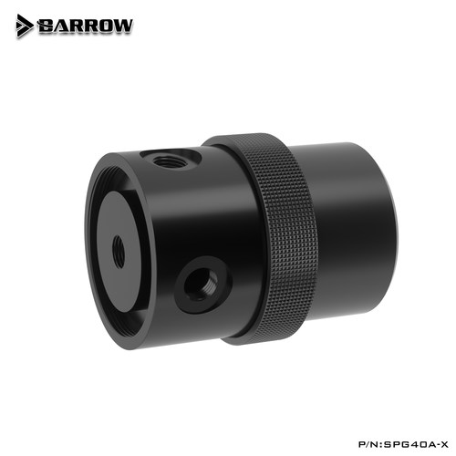 Barrow黑色 水冷国产D5全覆盖水泵套装PWM调速18W水泵SPG40A-X