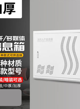 大号加厚暗装全屋WiFi监控弱电箱