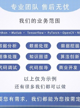python代编程深度学习机器学习算法程序代做代码编写接单指导调试