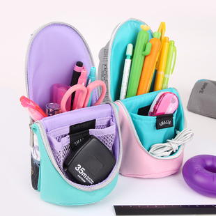 日本索尼克立式 文具袋索尼克立式 学生开学季 文具 笔袋SONIC笔筒式