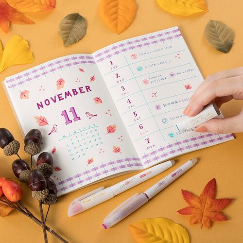 日本百乐PILOTILMILY可擦变色笔