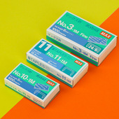 No.3 日本美克司订书钉MAX钢制书钉进口订书针No.10 No.11