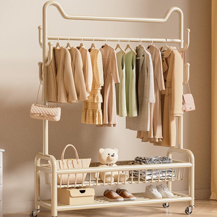 房间落地挂衣架可移动加粗加厚