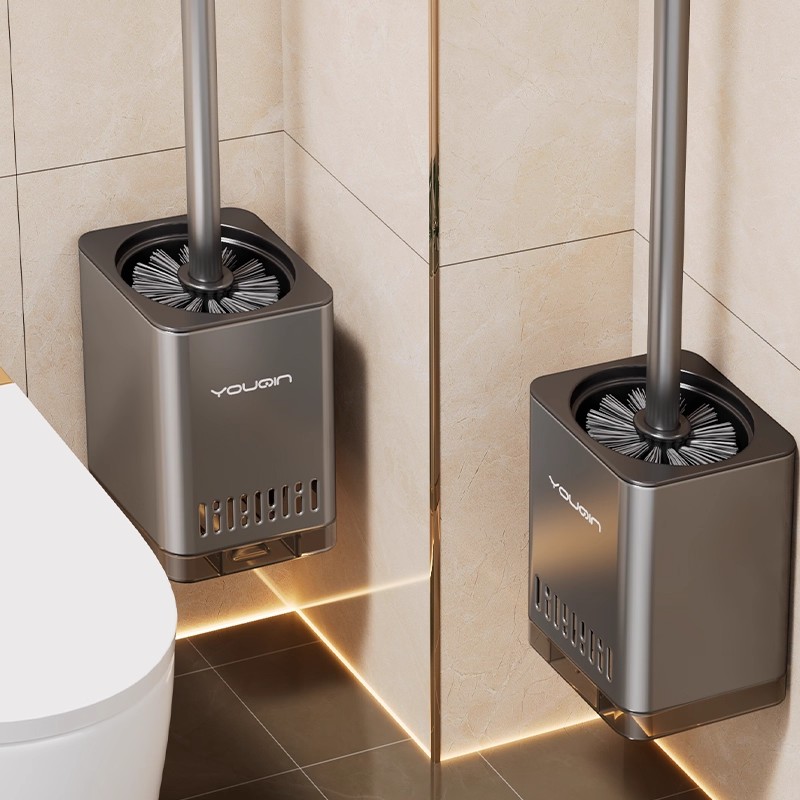 壁挂马桶刷带底座家用无死角洗厕所神器卫生间专用长手柄清洁套装