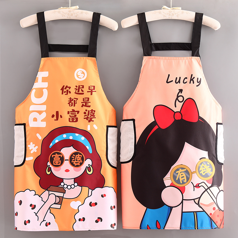 圍裙拓系防油污耐臟否