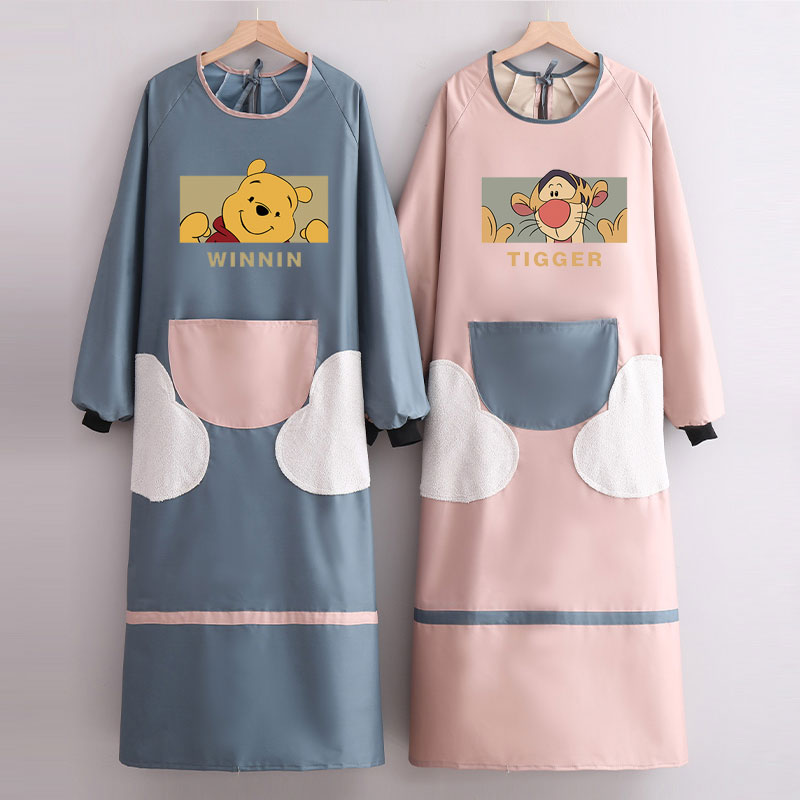 围裙加长款过膝男士加大防水防油