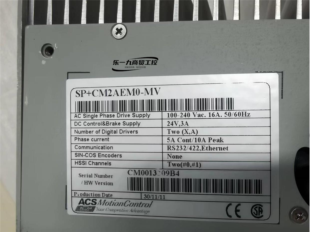 ACS控制器SP+CM2AEM0-MV原装现货现货现货议价