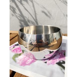 304不锈钢大碗法海碗钢钵煮面泡面碗汤碗料理碗冷面碗可明火加热