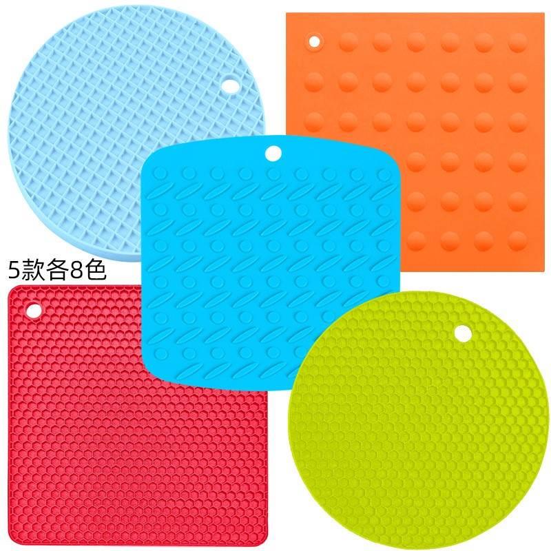 加厚现货蜂窝形加厚隔热垫硅胶餐垫西餐桌垫杯垫家用