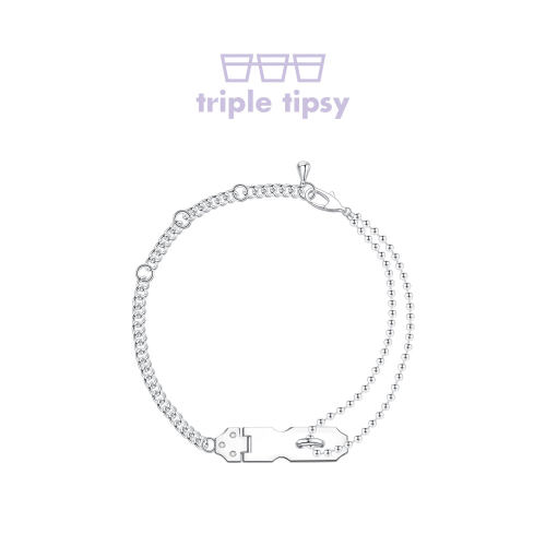 tripletipsy锁扣手链简约高级感