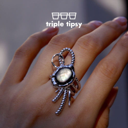 triple tipsy三倍微醺 Sealed 情书系列 火漆印戒指