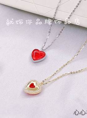 925纯银项链女吊坠锁骨链轻奢小众品牌设计感生日新年礼物送女友