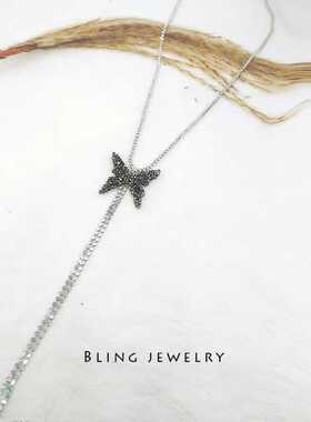 古丽超闪满钻高级吊坠项链包邮