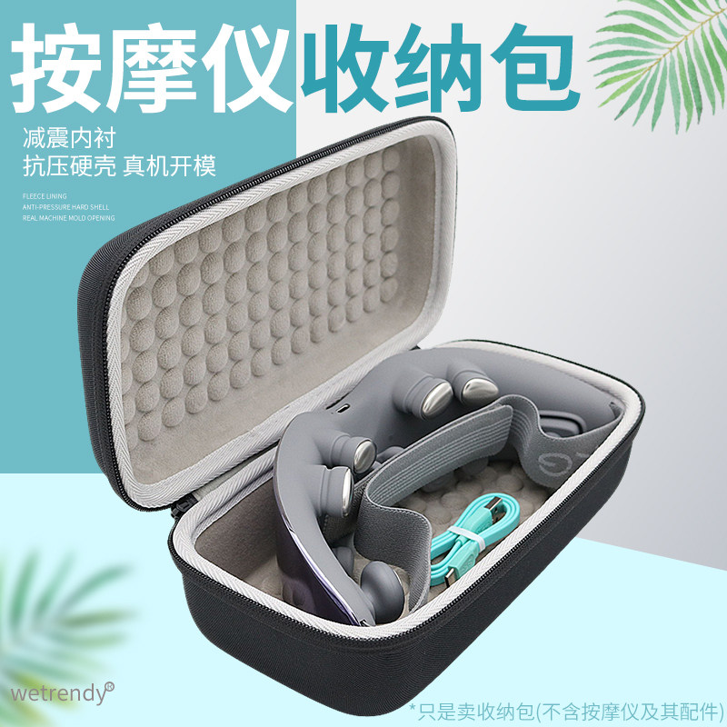 K5Ultra手提收纳包绒布波点减震图片
