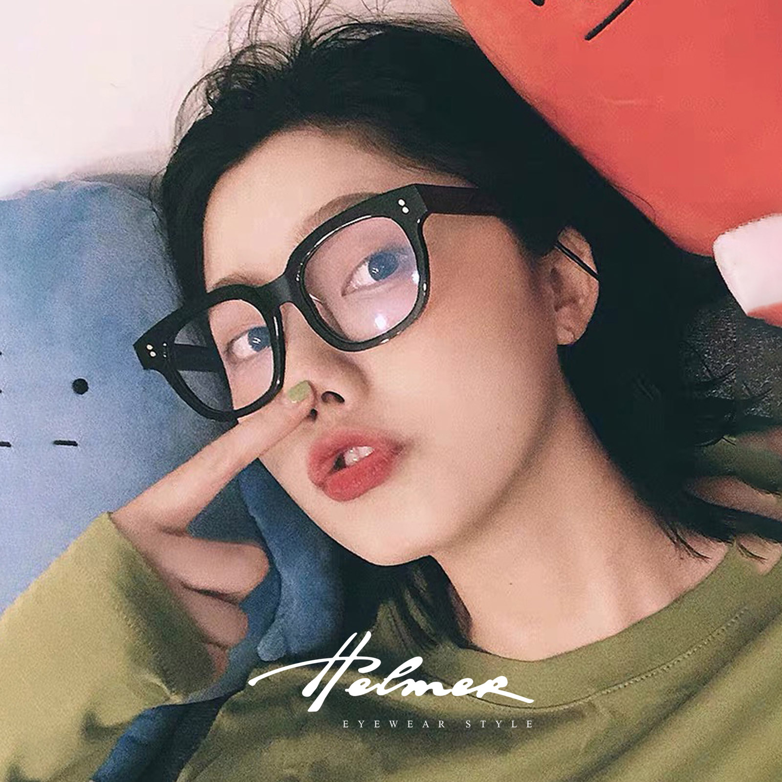 新品防蓝光变色开车眼镜