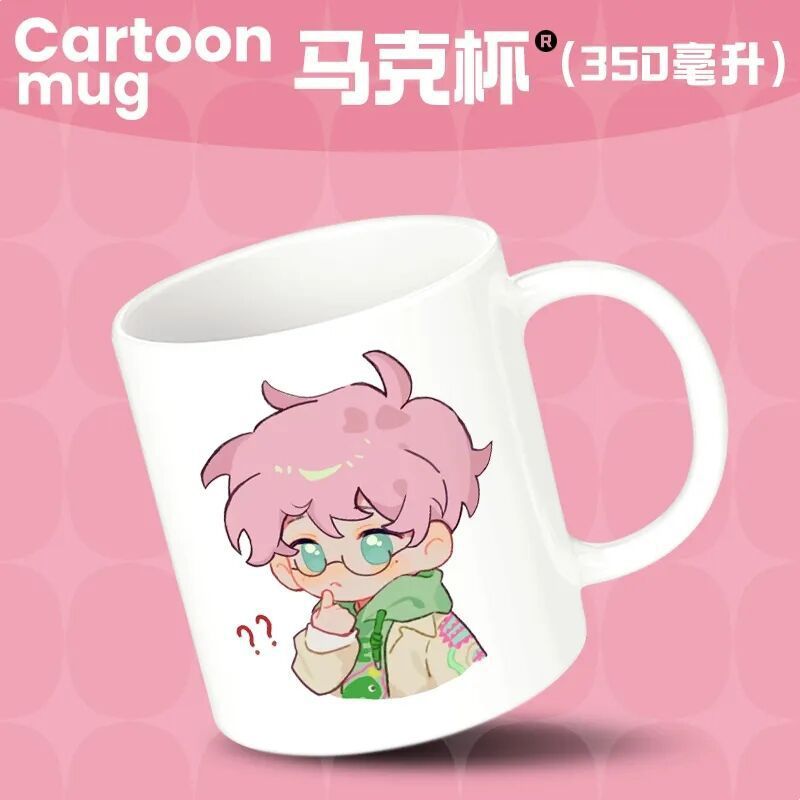 王亿二次元动漫周边陶瓷喝水杯子
